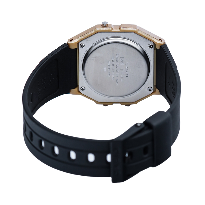 Jam Tangan Casio Vintage F-91WM-9A Unisex Digital Dial Black Resin Band