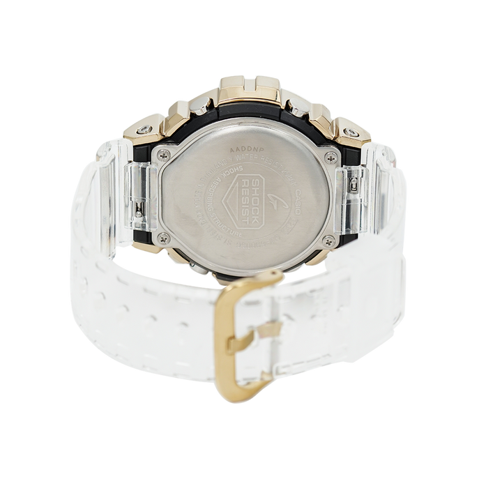 Jam Tangan Casio G-Shock GM-6900SG-9D Men Digital Dial Transparent White Resin Band