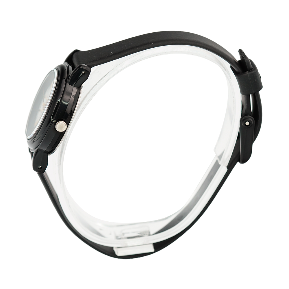 Jam Tangan Casio General LQ-139EMV-7A Women White Dial Black Resin Band