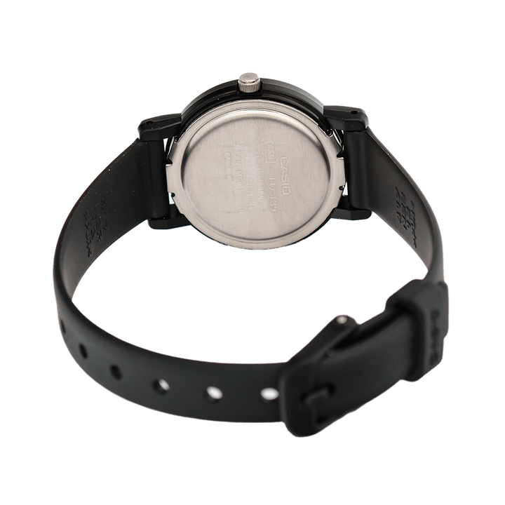 Jam Tangan Casio General LQ-139EMV-7A Women White Dial Black Resin Band