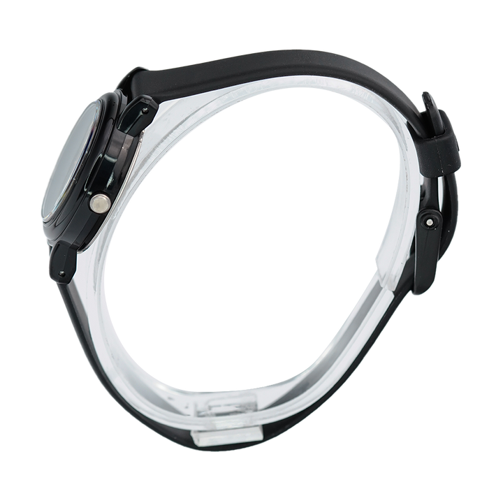 Jam Tangan Casio General LQ-139EMV-9A Unisex White Dial Black Resin Band