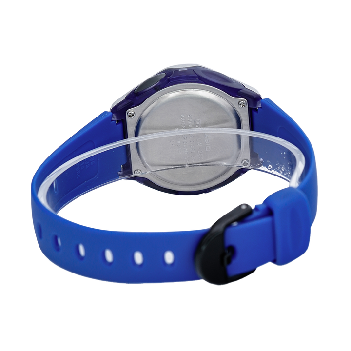 Jam Tangan Casio LW-200-2A Unisex Digital Dial Blue Resin Band