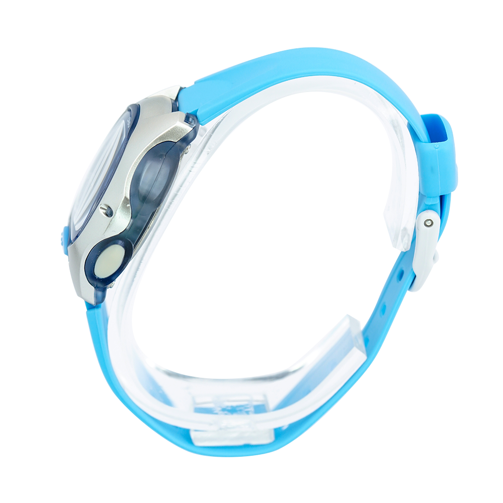 Jam Tangan Casio LW-200-2B Unisex Digital Dial Sky Blue Resin Band