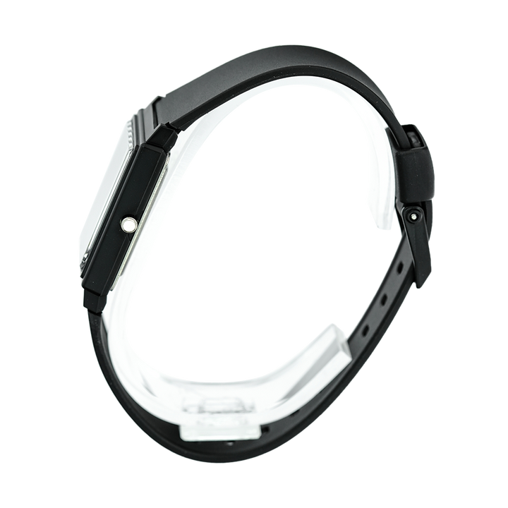 Jam Tangan Casio General MQ-27-7E Women White Dial Black Resin Band