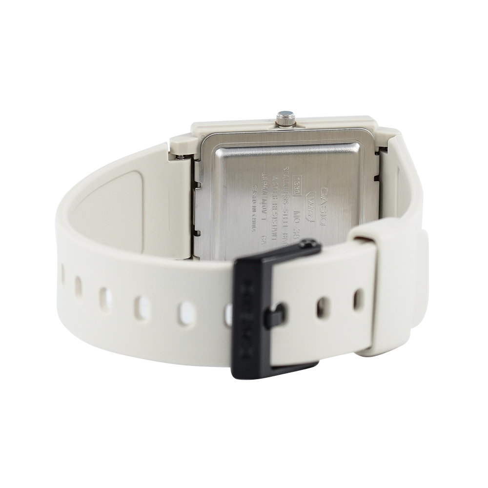 Jam Tangan Casio MQ-38UC-8A Women Black Dial Grey Resin Band