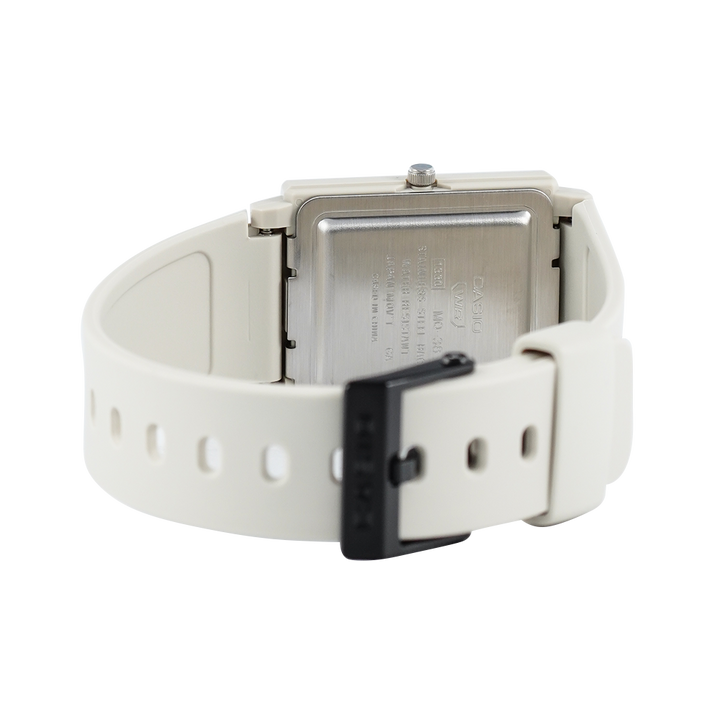 Jam Tangan Casio MQ-38UC-8A Women Black Dial Grey Resin Band