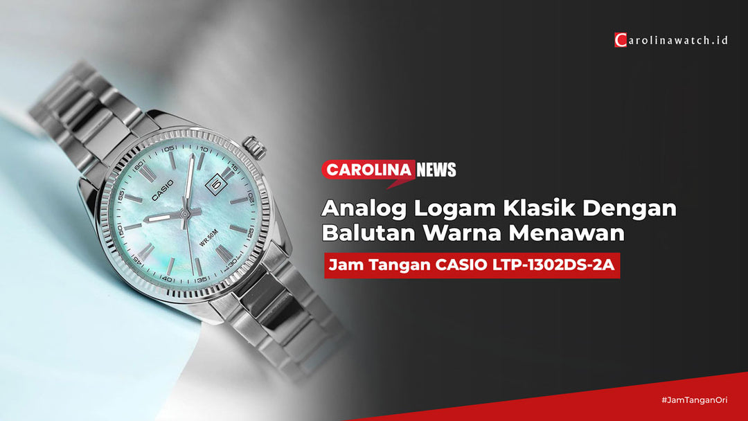 Casio LTP-1302DS-2A: Klasik Elegan untuk Setiap Hari