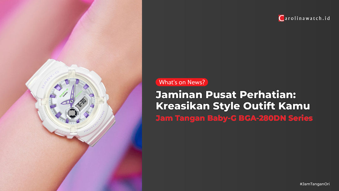 Berdirilah dan Rasakan Iramanya dengan BABY-G BGA-280DN