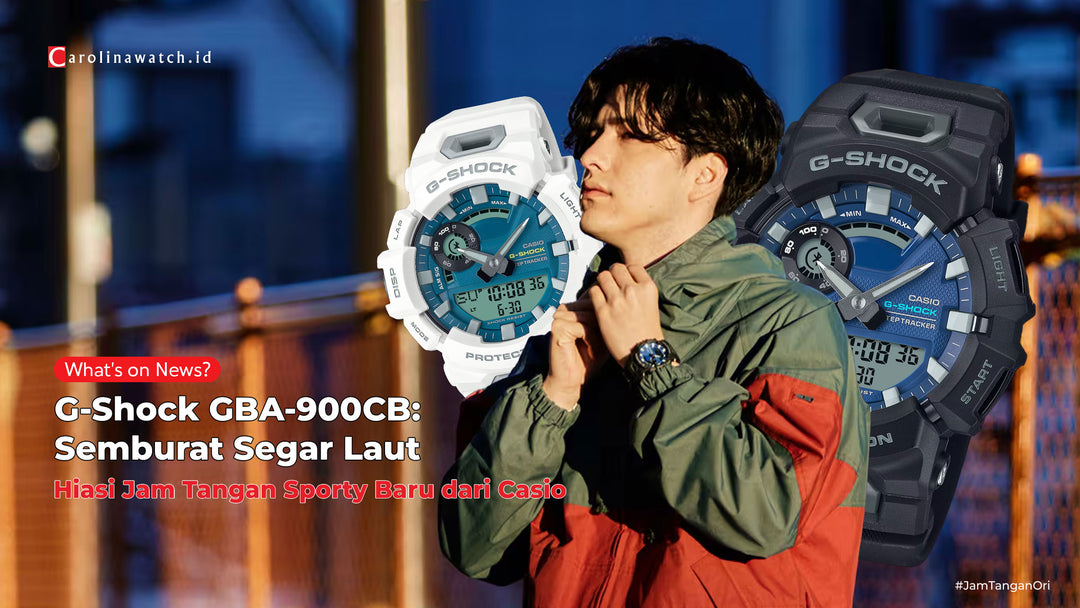 G-Shock GBA-900CB: Semburat Segar Laut Menghiasi Jam Tangan Sporty Baru dari Casio