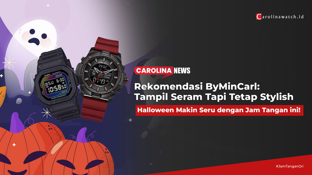 Rekmendasi ByMinCarl: Tampil Seram tapi Tetap Stylish? Halloween Makin Seru dengan Jam Tangan ini!