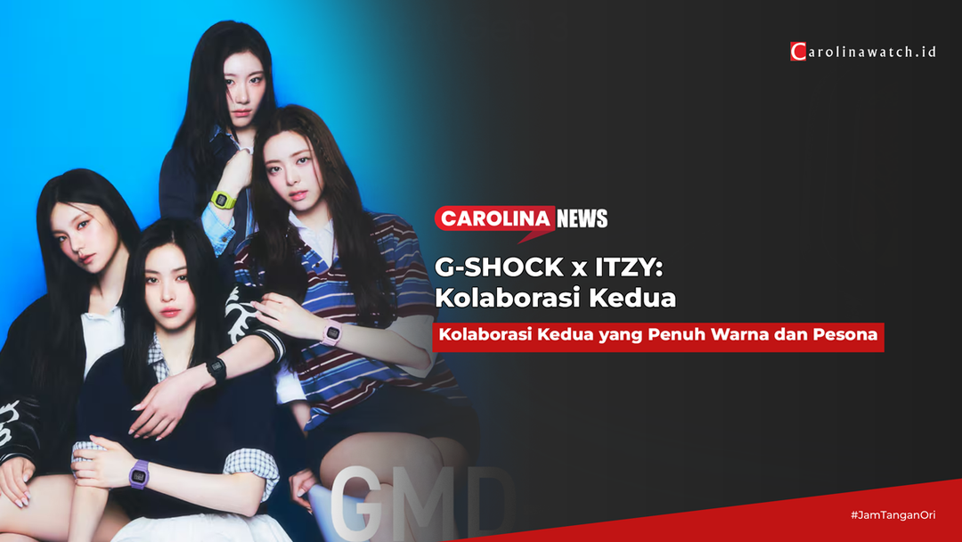 G-SHOCK x ITZY: Kolaborasi Kedua yang Penuh Warna dan Pesona