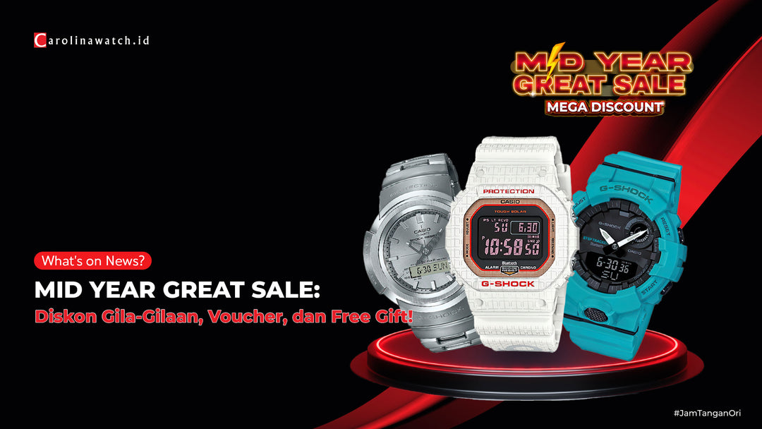 Mid Year Great Sale: Diskon Gila-Gilaan, Voucher, dan Free Gift!