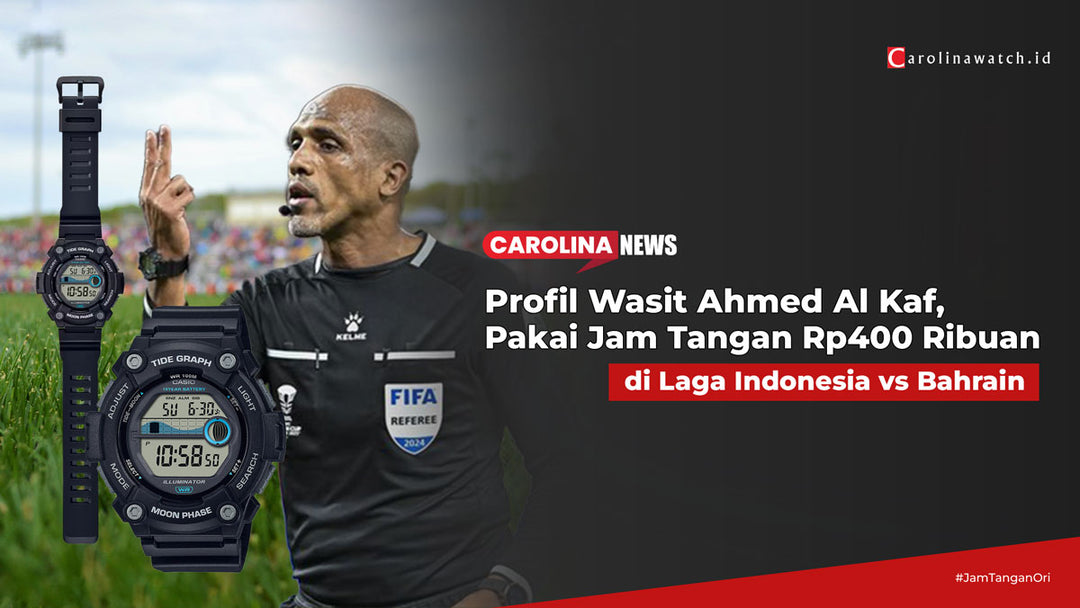 Profil Wasit Ahmed Al Kaf, Pakai Jam Tangan Rp400 Ribuan di Laga Indonesia vs Bahrain