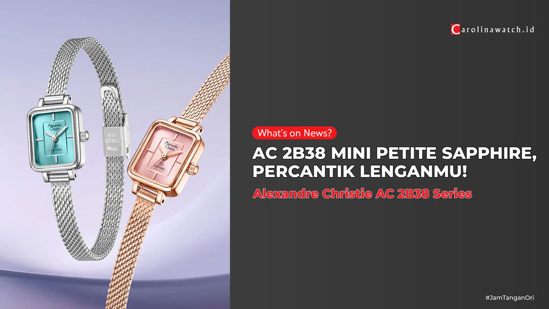 Alexandre Christie AC 2B38 Mini Petite Sapphire: Keanggunan Abadi dalam Genggaman Anda