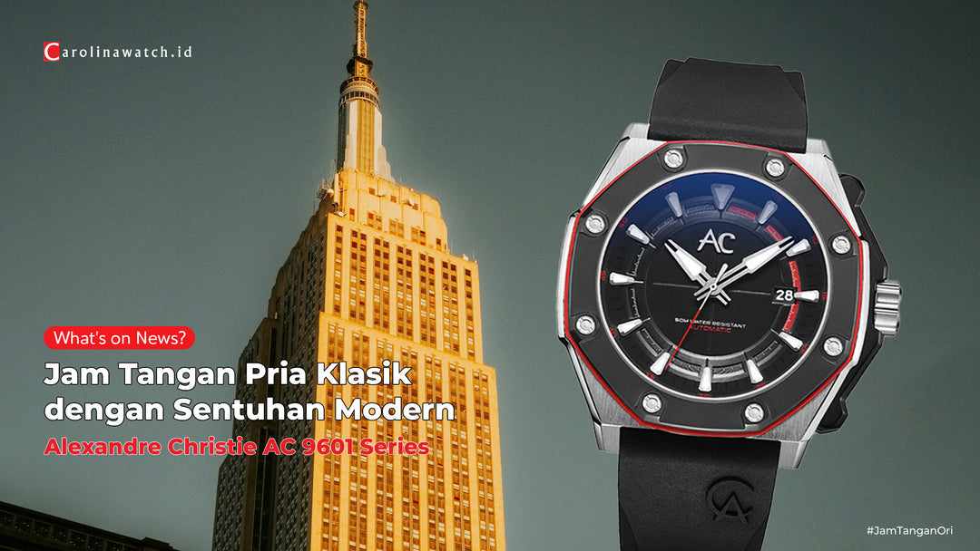 Alexandre Christie AC 9601 Series: Jam Tangan Pria Klasik dengan Sentuhan Modern