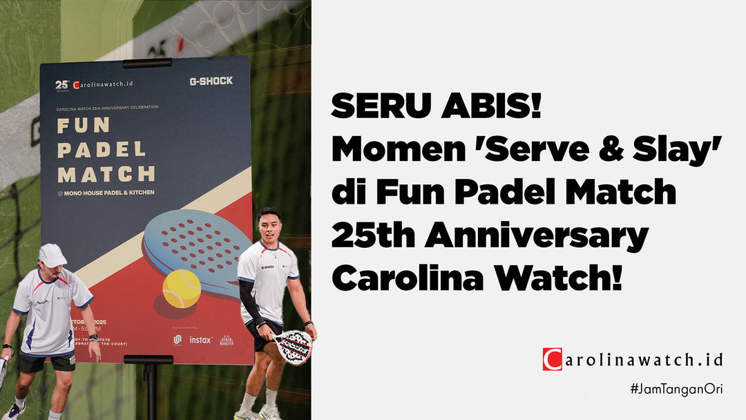 SERU ABIS! Momen 'Serve & Slay' di Fun Padel Match 25th Anniversary Carolina Watch!
