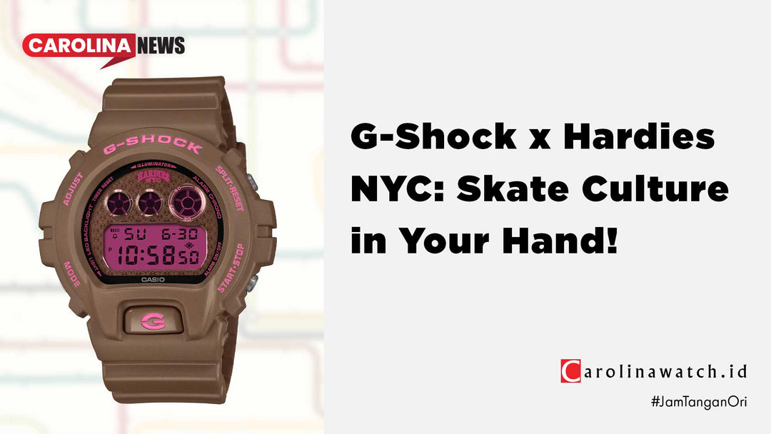 Review G-Shock x Hardies NYC DW-6900HH-5D: Perpaduan Tangguh Skate Culture dan Desain Ikonik