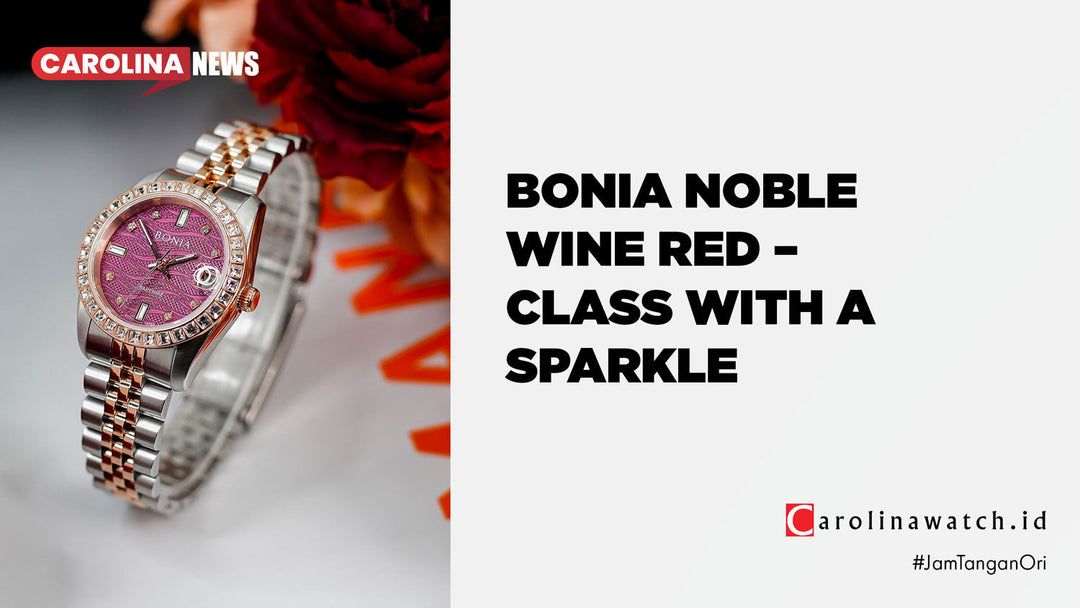 BONIA NOBLE WINE RED – CLASS WITH A SPARKLE