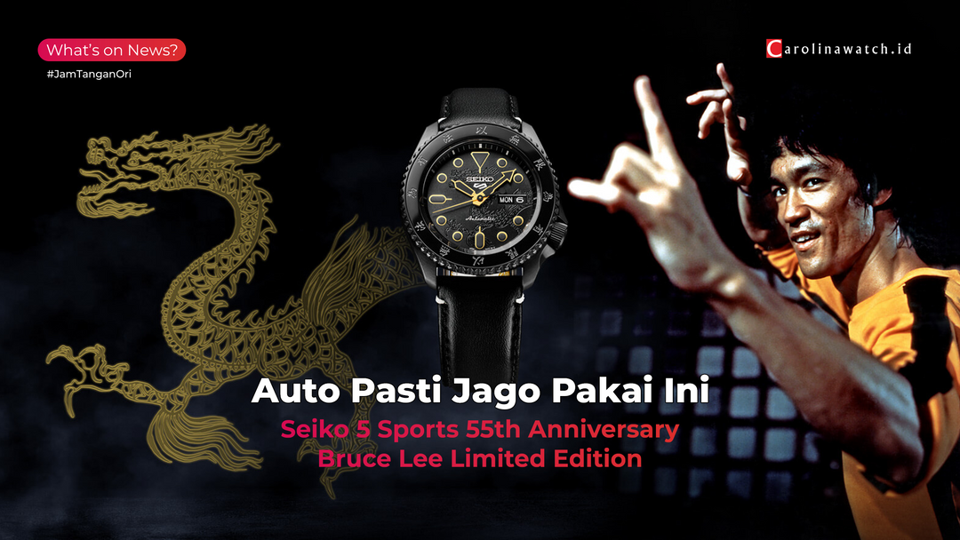 Seiko 5 Sports 55th Anniversary Bruce Lee Limited Edition: Perayaan Memori Seorang Legenda
