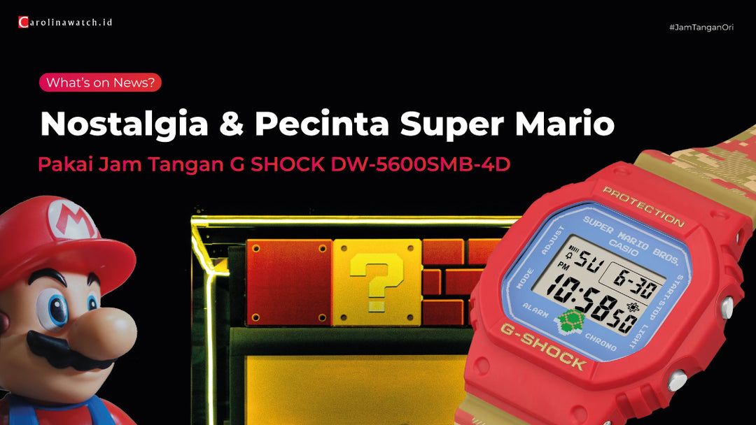 G-Shock x Mario Bros