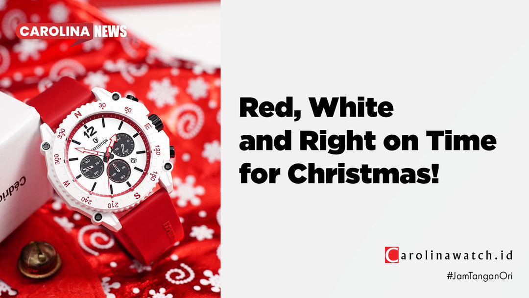 Red, White, and Right on Time for Christmas: Kenalan sama Expedition Eco Ceramic E3009!