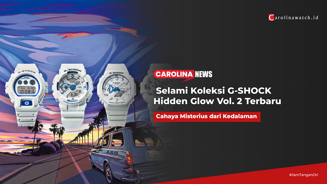 Cahaya Misterius dari Kedalaman: Selami Koleksi G-SHOCK Hidden Glow Vol. 2 Terbaru