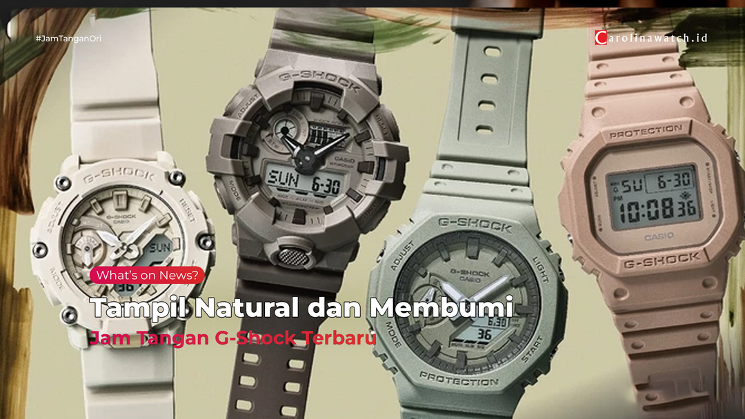 Tambahan OOTD Cowok-Cewek Bumi: Pakai G-Shock Terbaru Ini!