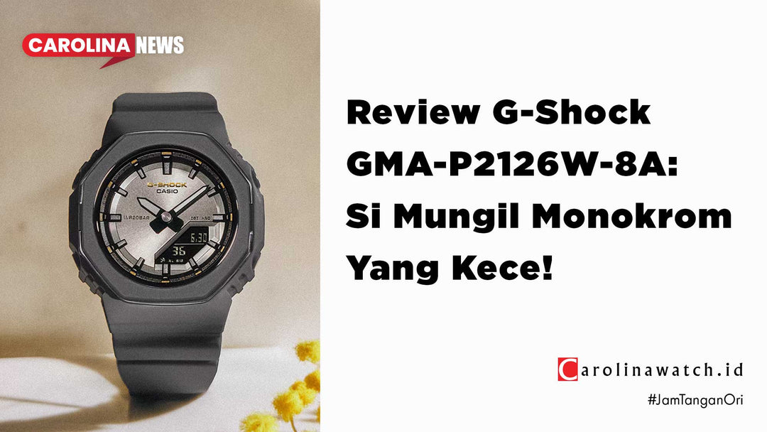 G-Shock GMA-P2126W-8A: "CasiOak" Ekstra Mungil yang Bikin Jatuh Hati!