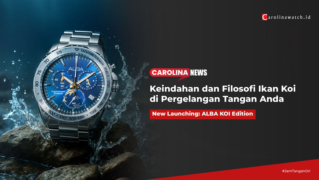 ALBA Meluncurkan KOI EDITION: Keindahan dan Filosofi Ikan Koi di Pergelangan Tangan Anda