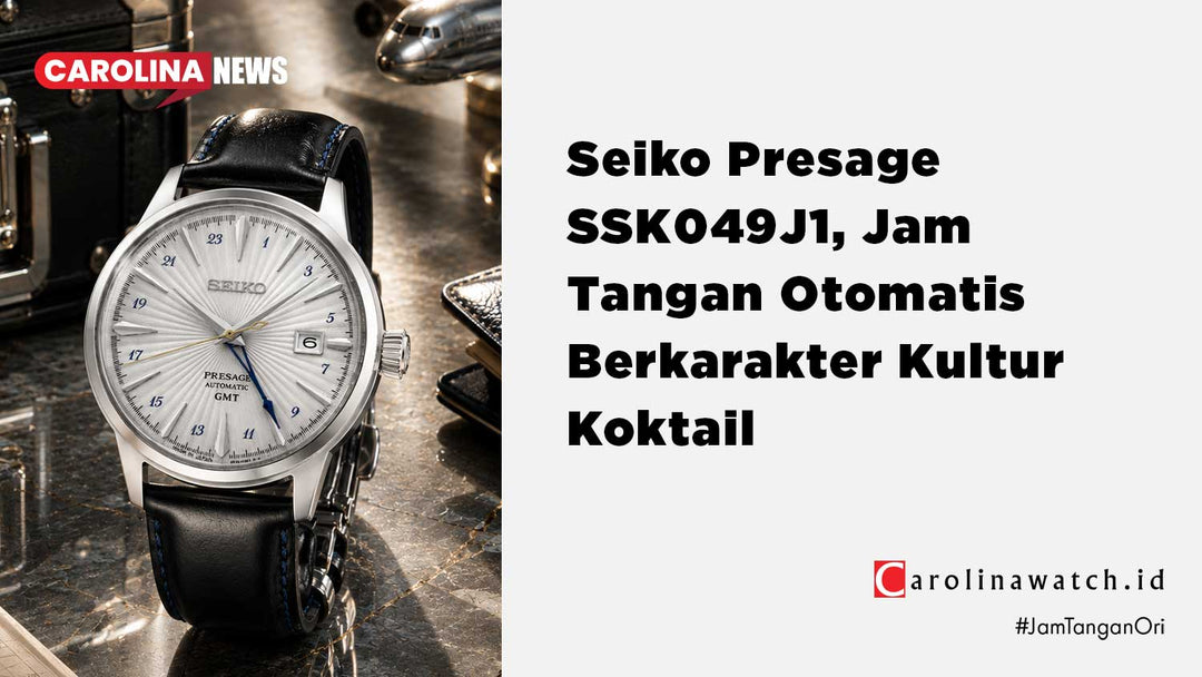 Lore Ginza dalam Gelas: Review Seiko Presage SSK049J1 "Silver Bullet" GMT, Dress Watch Skena yang Paling Valid!