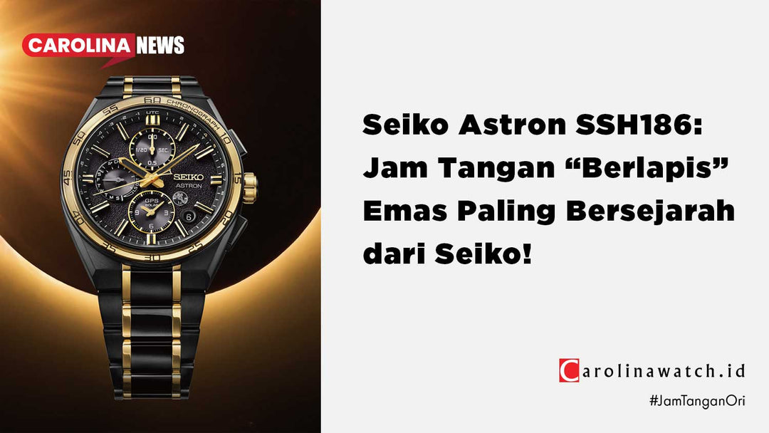 Review Seiko Astron SSH186 145th Anniversary Limited Edition: Mewah, Bersejarah, dan Penuh Detail Emas