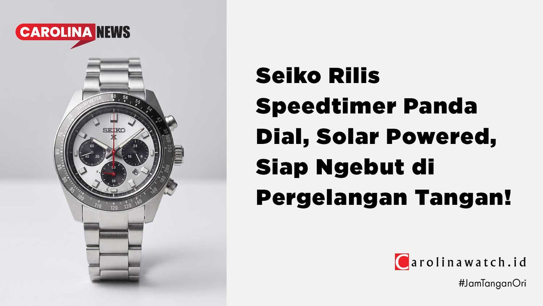 Review Seiko Prospex Speedtimer HBJ001P1: Solar Chronograph Bergaya Grand Prix Klasik