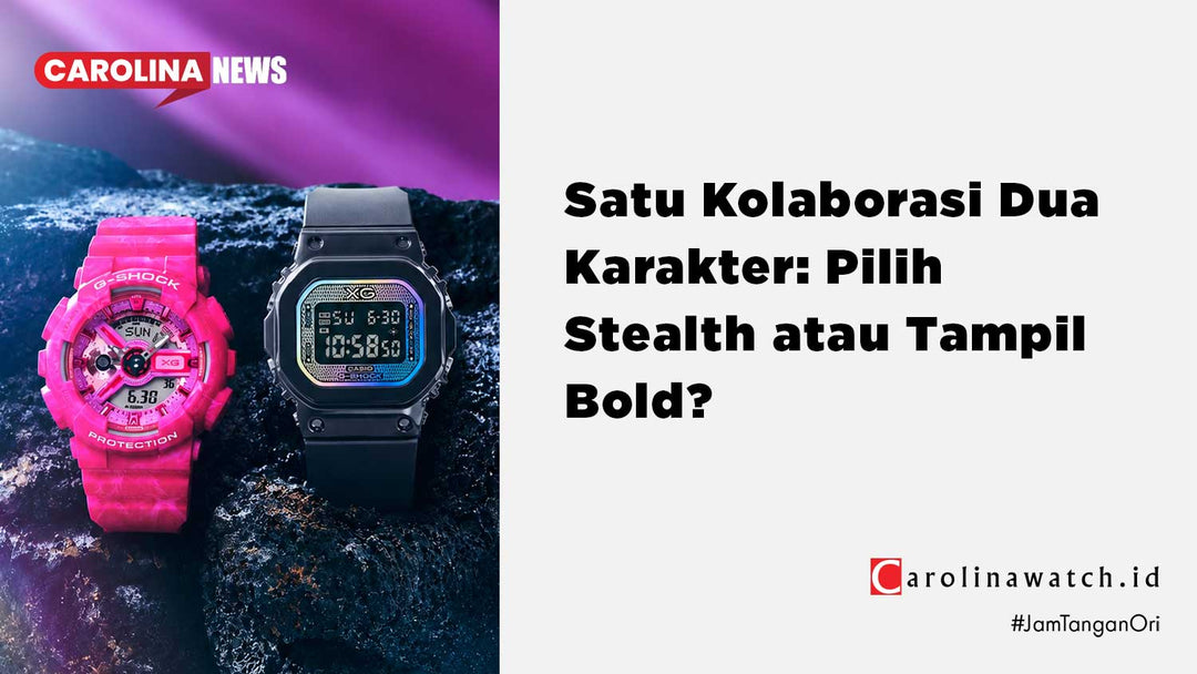 Beda Karakter, Satu Skenario: Bedah Total G-Shock x XG (GM-S5600XG-1D vs GMA-S110XG-4A)