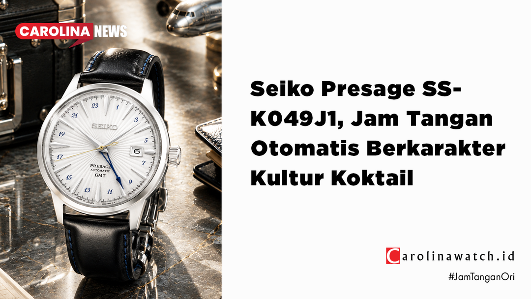 Lore Ginza dalam Gelas: Review Seiko Presage SSK049J1 "Silver Bullet" GMT, Dress Watch Skena yang Paling Valid!