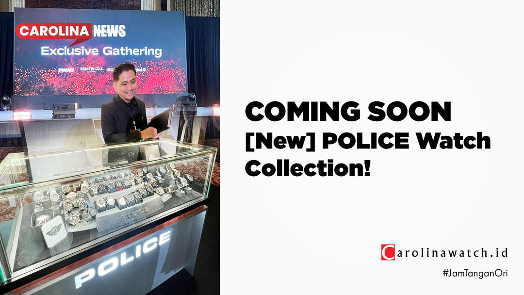 COMING SOON! New POLICE Watch Collection!