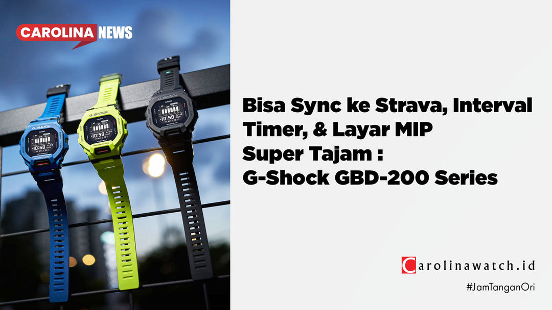 Review G-Shock GBD-200: Bisa Sync ke Strava, Interval Timer, & Layar MIP Super Tajam