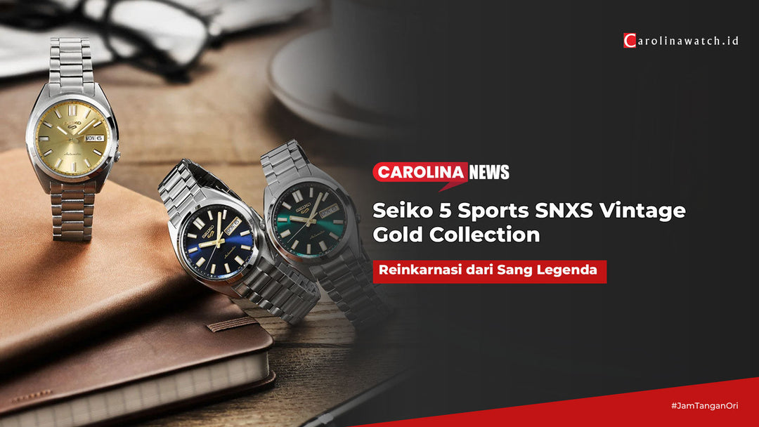Reinkarnasi Sang Legenda: Seiko 5 Sports SNXS Vintage Gold Collection