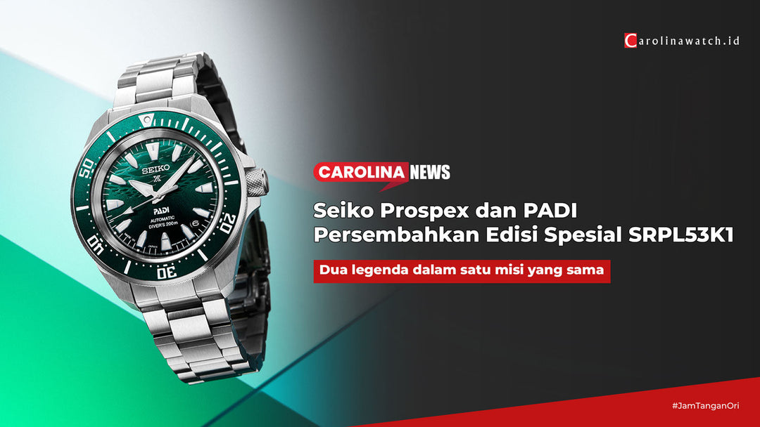 Dua Legenda, Satu Misi: Seiko Prospex dan PADI Persembahkan Edisi Spesial SRPL53K1