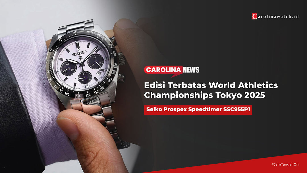 Hanya 6000 unit! SEIKO Edisi Terbatas World Athletics Championships Tokyo 2025