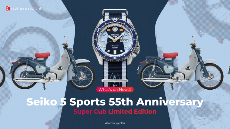 Seiko 5 Sports Super Cub Limited Edition: Gaya Classic & Elegan
