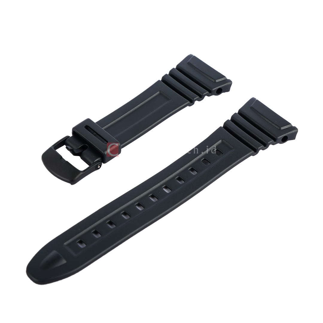 Tali Strap CASIO W-96 28mm Black Resin 10076822