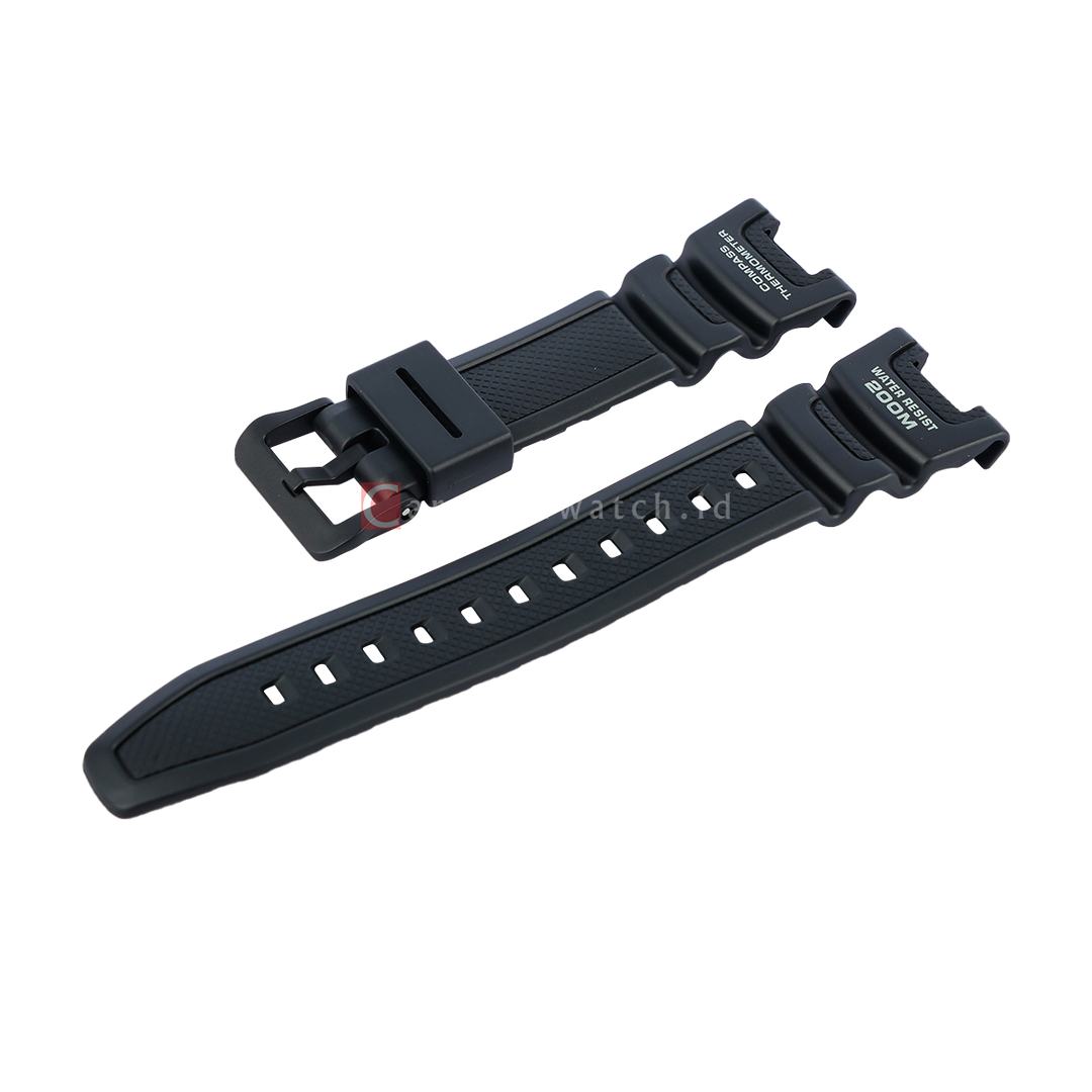 Tali Strap CASIO SGW 100 24 mm Black Resin 10304195 Carolina Watch
