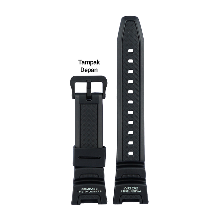 Tali Strap CASIO SGW-100 24 mm Black Resin 10304195