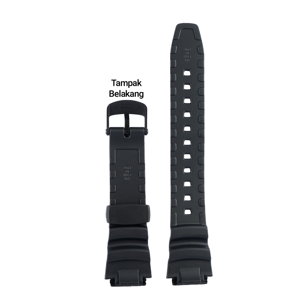 Tali Strap CASIO W-S200 / W-S210 24mm Black Resin 10360831