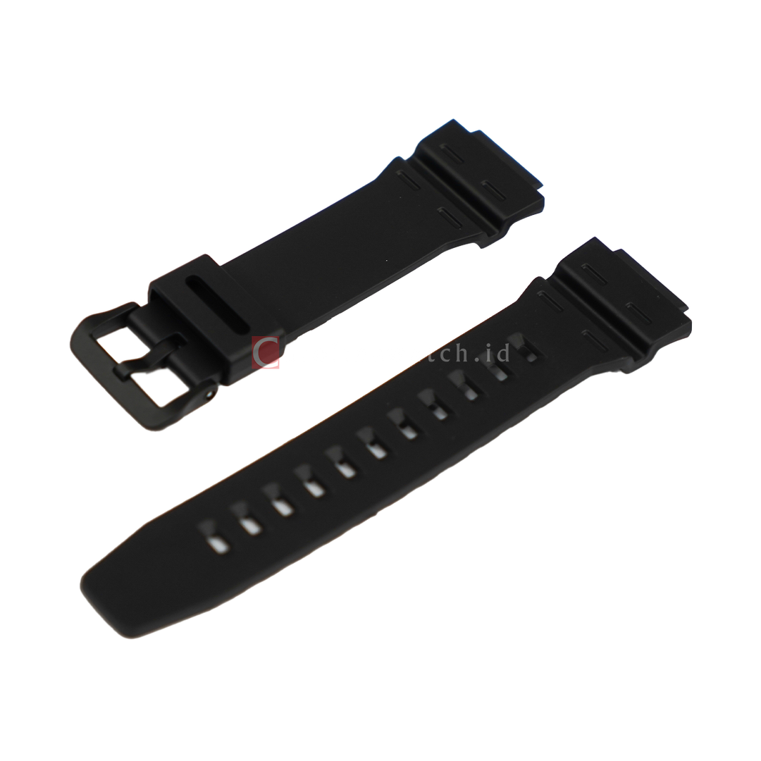 Tali Strap CASIO AE-1500WH-1AV / DW-291H-1AV / DW-291H-1BV / DW-291H-9AV / W-737H-1A2V / W-737H-1A / WS-1500H-1AV / WS-1700H-1AV 27mm Black Resin 10600971