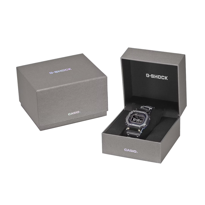 Jam Tangan Casio G-Shock GMW-BZ5000RC-1D Men Digital Dial Solid stainless steel band
