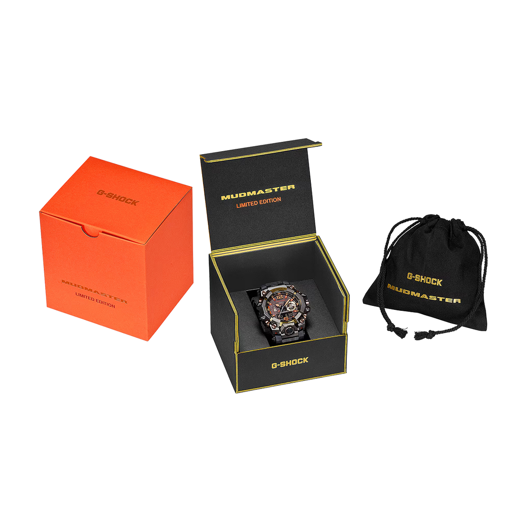 Jam Tangan Casio G-Shock Mudmaster GWG-B1000MG-1A9 Men Analog Digital Dial Black Resin band