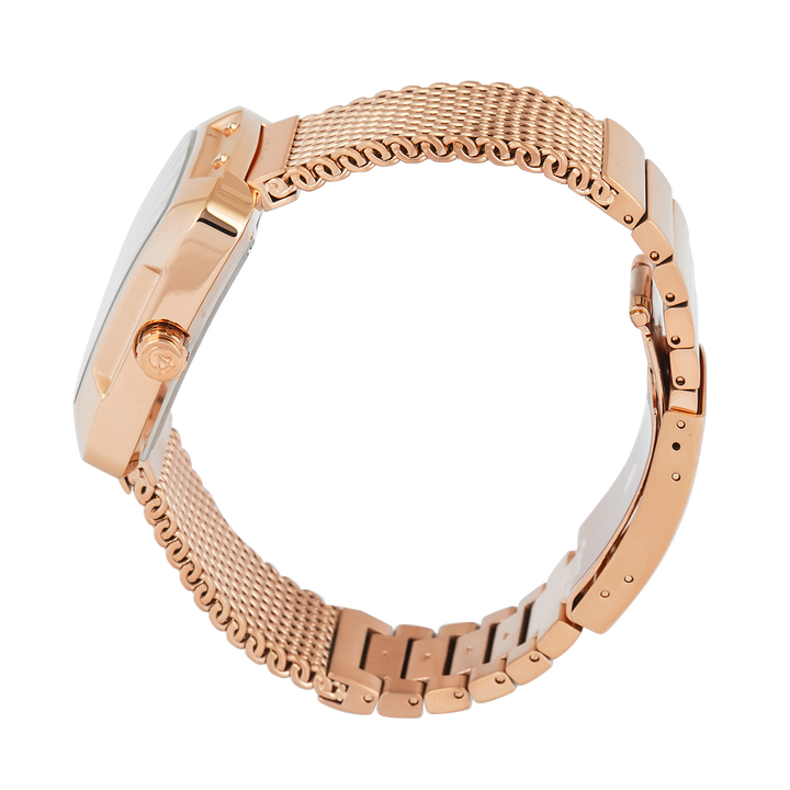 Jam Tangan Alexandre Christie AC 3030 BFBRGRG Women Analog Dial Rose Gold Stainless Steel Strap