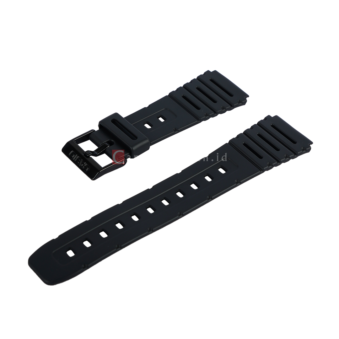 Tali Strap CASIO CA-53 / CA-61 / FT-100 / W-520 / W-720 / W-741 24.5mm Black Resin 71604130