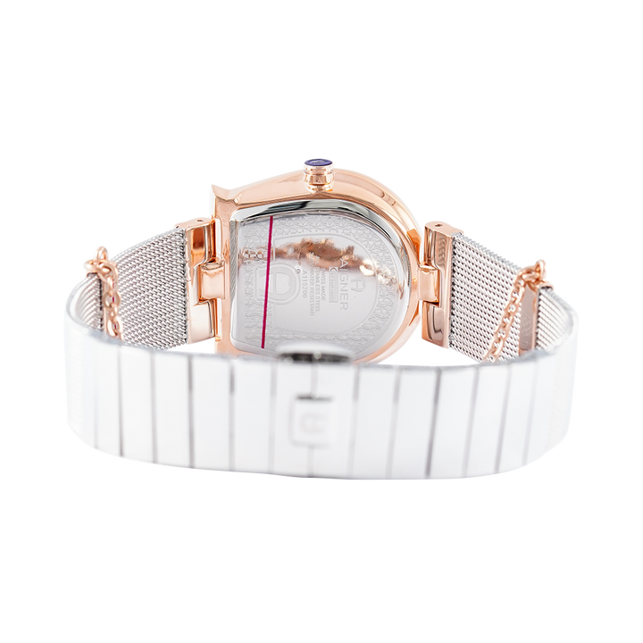 Jam Tangan AIGNER A115266 Women White Dial Stainless Steel Strap